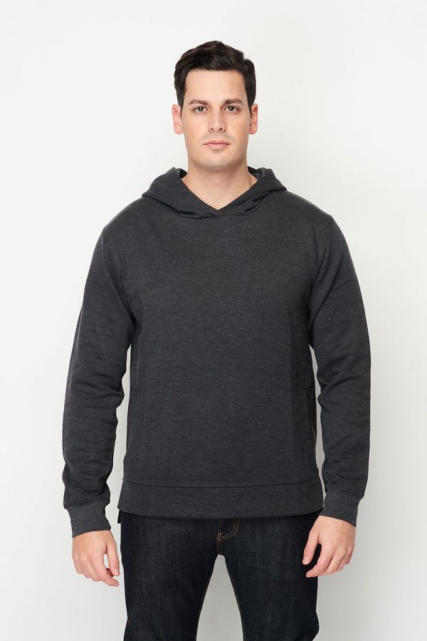 KNITTED MEN’S JERSEY HOODIE W/ZIPPER Go Dream USA