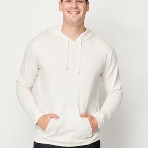 KNITTED MEN’S JERSEY HOODIE